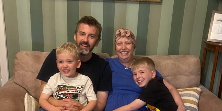 Stanley, Alastair, Elaine and Alfie