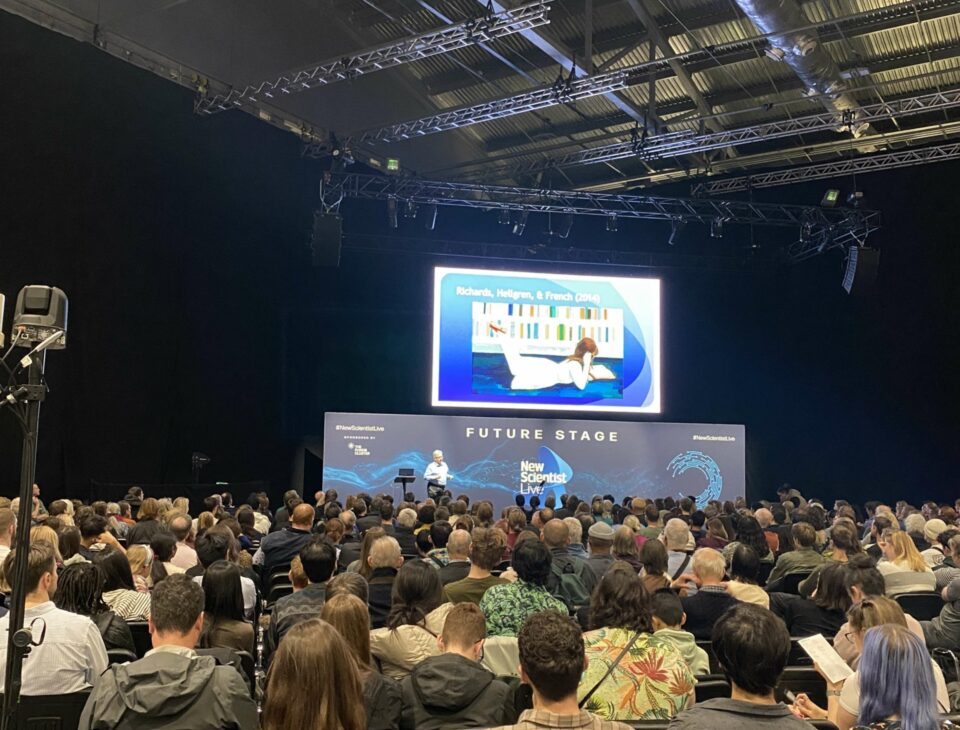 A talk at the New Scientist Live 2024 event