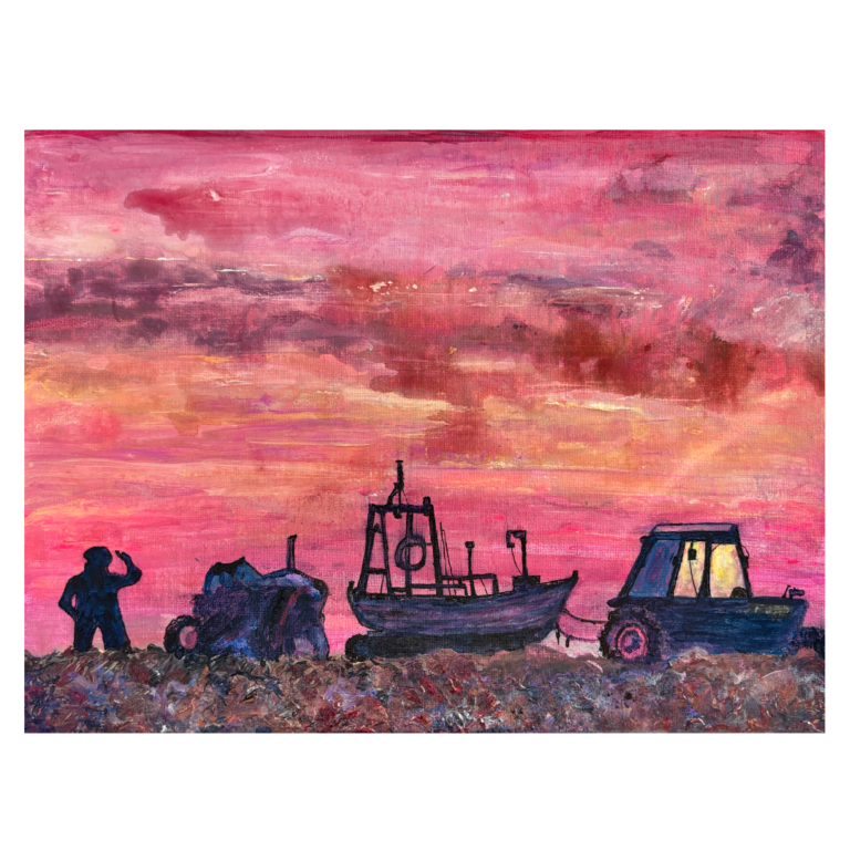 Cley Next To Sea at Dawn by Denise Thornton