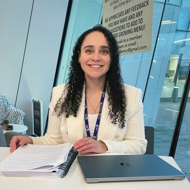 A headshot of Dr. Nadin Hawwash